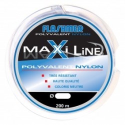 NYLON FLASHMER MAXI-LINE - 25/100 - 200m